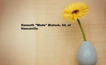 Obituary: Kenneth “Wade” Blalock, 64, of Hanceville
