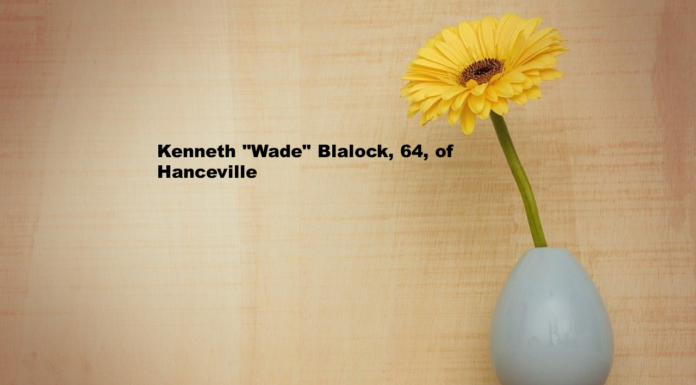 Obituary: Kenneth “Wade” Blalock, 64, of Hanceville
