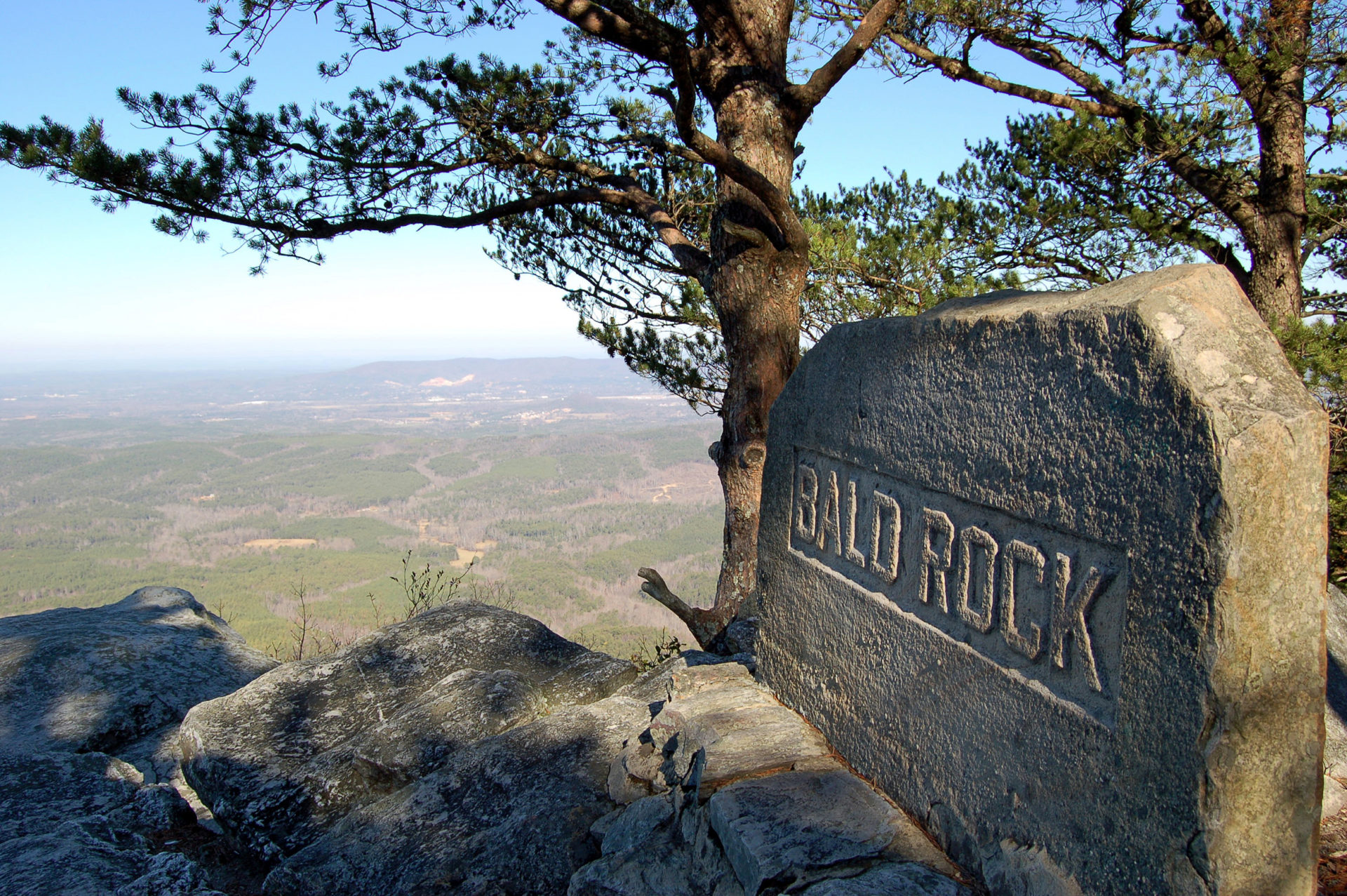 Cheaha State Park’s Bald Rock (ADCNR). 
