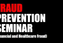 Free financial and health care fraud seminar Friday