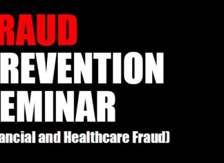 Free financial and health care fraud seminar Friday