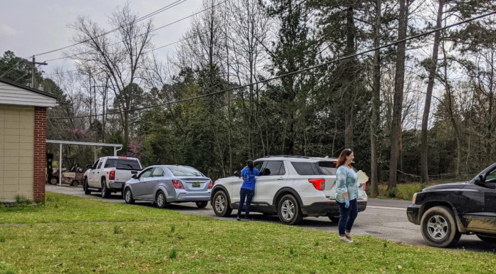 Bringing out the best: The Link supplies agencies, starts drive-thru food distribution