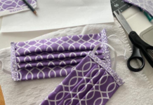 Crafty family supplies masks to medical professionals