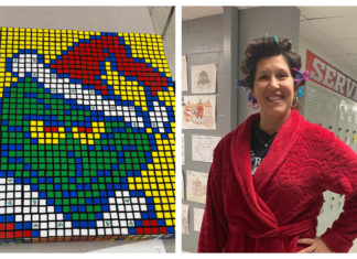 Good Hope Middle School students ‘Read Across America’