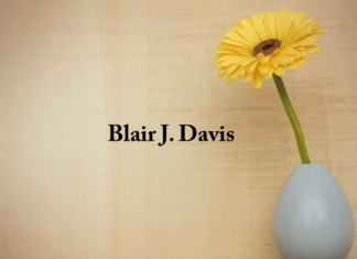 Obituary: Blair J. Davis