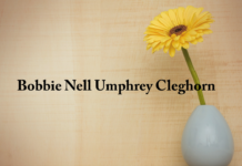 Obituary: Bobbie Nell Umphrey Cleghorn