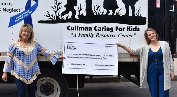 Rock the South donates $6.5K to Cullman Caring for Kids