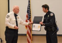 CPD Officer Clint Sanford commended for actions after recent shooting