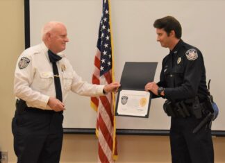 CPD Officer Clint Sanford commended for actions after recent shooting
