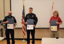 CPD recognizes officers’ years of service, swears in new recruits
