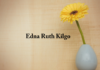 Obituary: Edna Ruth Kilgo