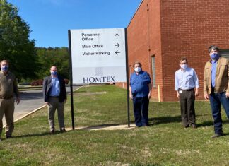 Alabama Lt. Governor Will Ainsworth visits HomTex