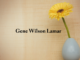 Obituary: Gene Wilson Lamar