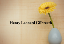 Obituary: Henry Leonard Gilbreath