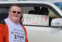Birthday parade brings joy to local student