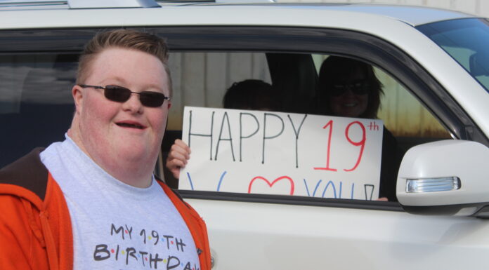 Birthday parade brings joy to local student