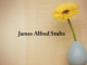 Obituary: James Alfred Stults