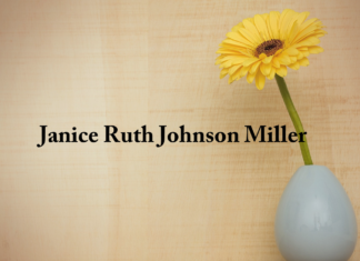 Obituary: Janice Ruth Johnson Miller