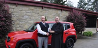 St. Bernard to give away 2020 Jeep April 19