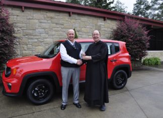 St. Bernard to give away 2020 Jeep April 19