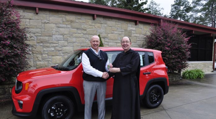 St. Bernard to give away 2020 Jeep April 19