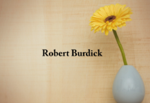 Obituary: Robert Burdick