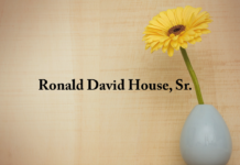 Obituary: Ronald David House, Sr.