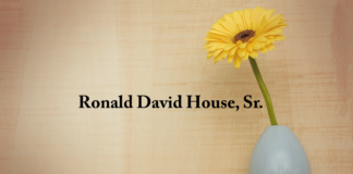 Obituary: Ronald David House, Sr.