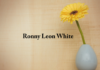 Obituary: Ronny Leon White