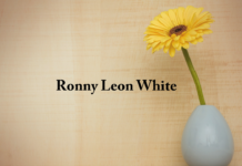 Obituary: Ronny Leon White
