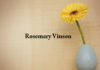 Obituary: Rosemary Vinson