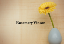 Obituary: Rosemary Vinson