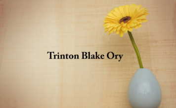Obituary: Trinton Blake Ory