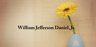 Obituary: William Jefferson Daniel, Jr.