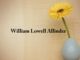 Obituary: William Lowell Allinder