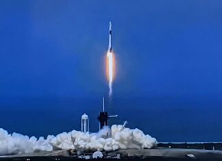 Go, Dragon, go! First crewed space launch from American soil since 2011