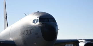 Air National Guard flyover Tuesday at Cullman Regional