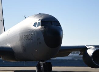 Air National Guard flyover Tuesday at Cullman Regional