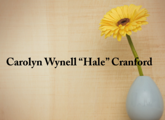 Obituary: Carolyn Wynell “Hale” Cranford