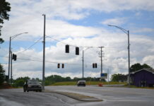 Long time coming: Traffic lights finally installed at Hwy. 69 and Wesley Ave. in Fairview