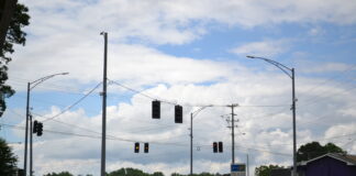 Long time coming: Traffic lights finally installed at Hwy. 69 and Wesley Ave. in Fairview