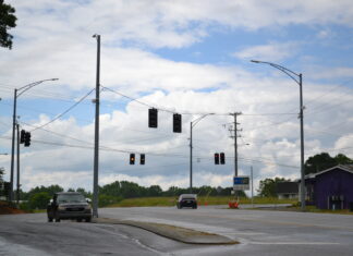 Long time coming: Traffic lights finally installed at Hwy. 69 and Wesley Ave. in Fairview