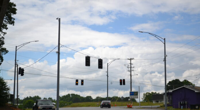 Long time coming: Traffic lights finally installed at Hwy. 69 and Wesley Ave. in Fairview