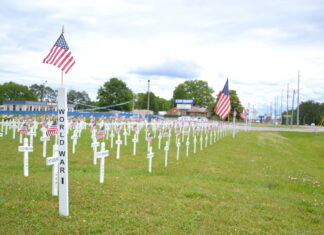 Honoring the fallen: Cullman VFW displays 328 crosses ahead of Memorial Day