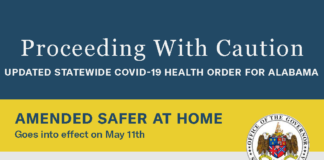 May 11: church services, in-house dining allowed; salons, gyms open