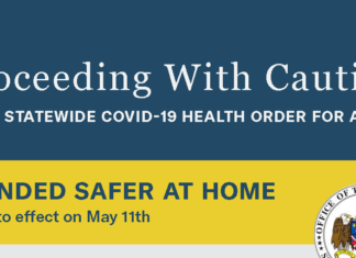 May 11: church services, in-house dining allowed; salons, gyms open