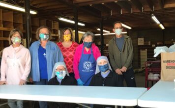 St. Vincent de Paul Society food bank open on Fridays