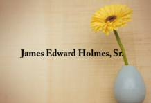 Obituary: James Edward Holmes, Sr.