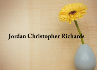 Obituary: Jordan Christopher Richards