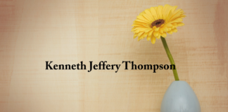 Obituary: Kenneth Jeffery Thompson